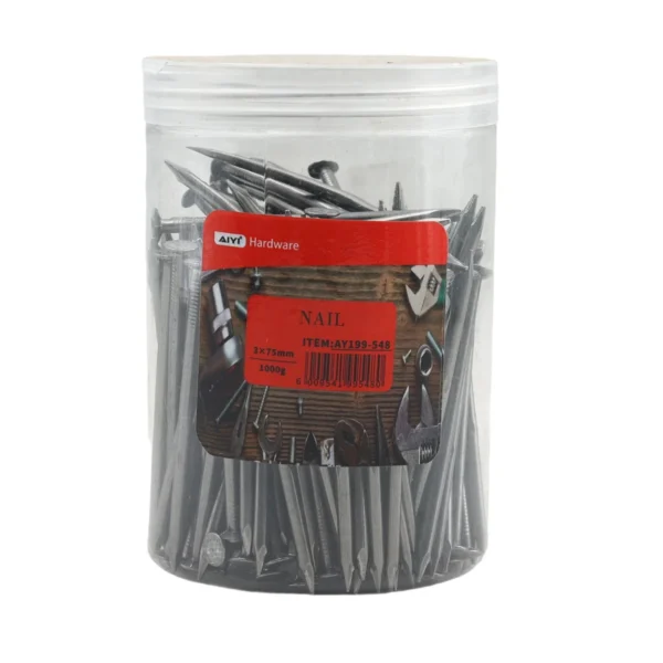 AIYI 1000g 3 x 75mm Steel Nails AY199-548