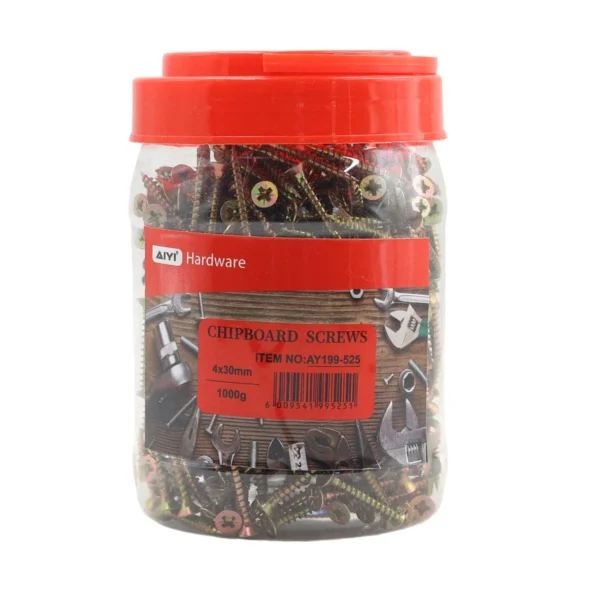 AIYI 1000g 4 x 30mm Chipboard Screws AY199-525