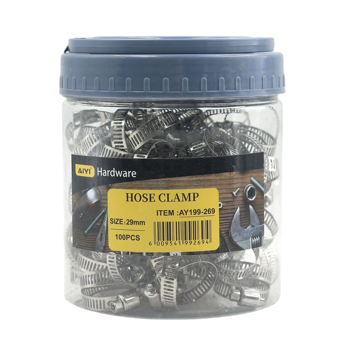 AIYI 100 Piece 29mm Hose Clamp Set AY199-269