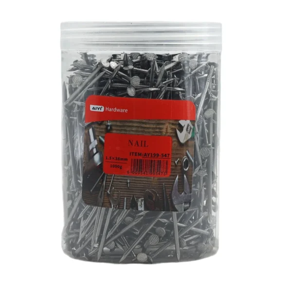 AIYI 1000g 1.5 x 38mm Steel Nails AY199-547