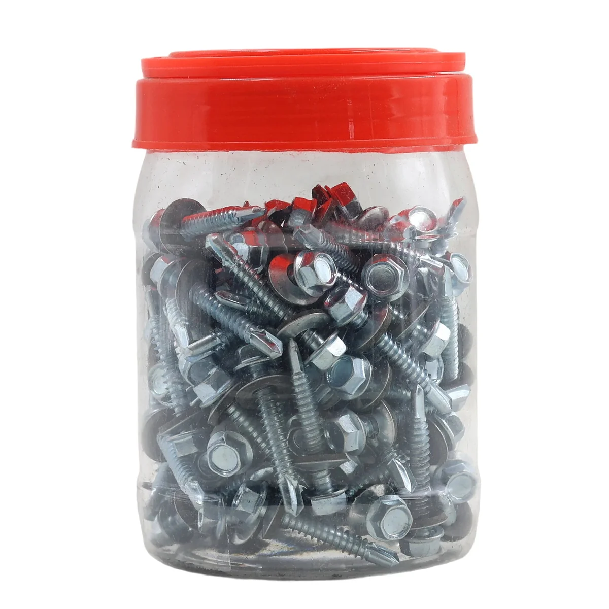 AIYI 100 Piece 6.3 x 40mm Tek Screws with Washer AY199-535 - Image 2