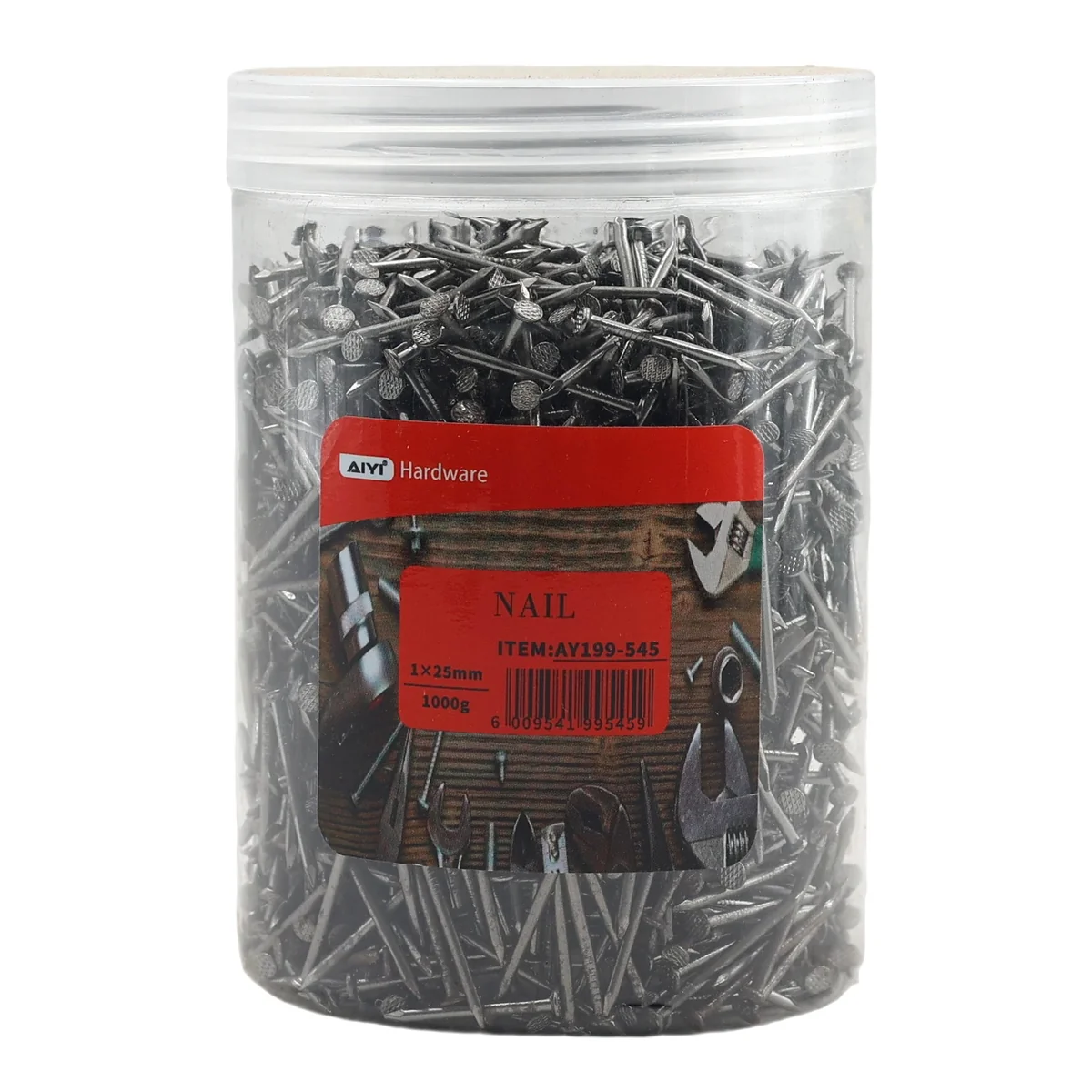AIYI 1000g 1 x 25mm Steel Nails AY199-545