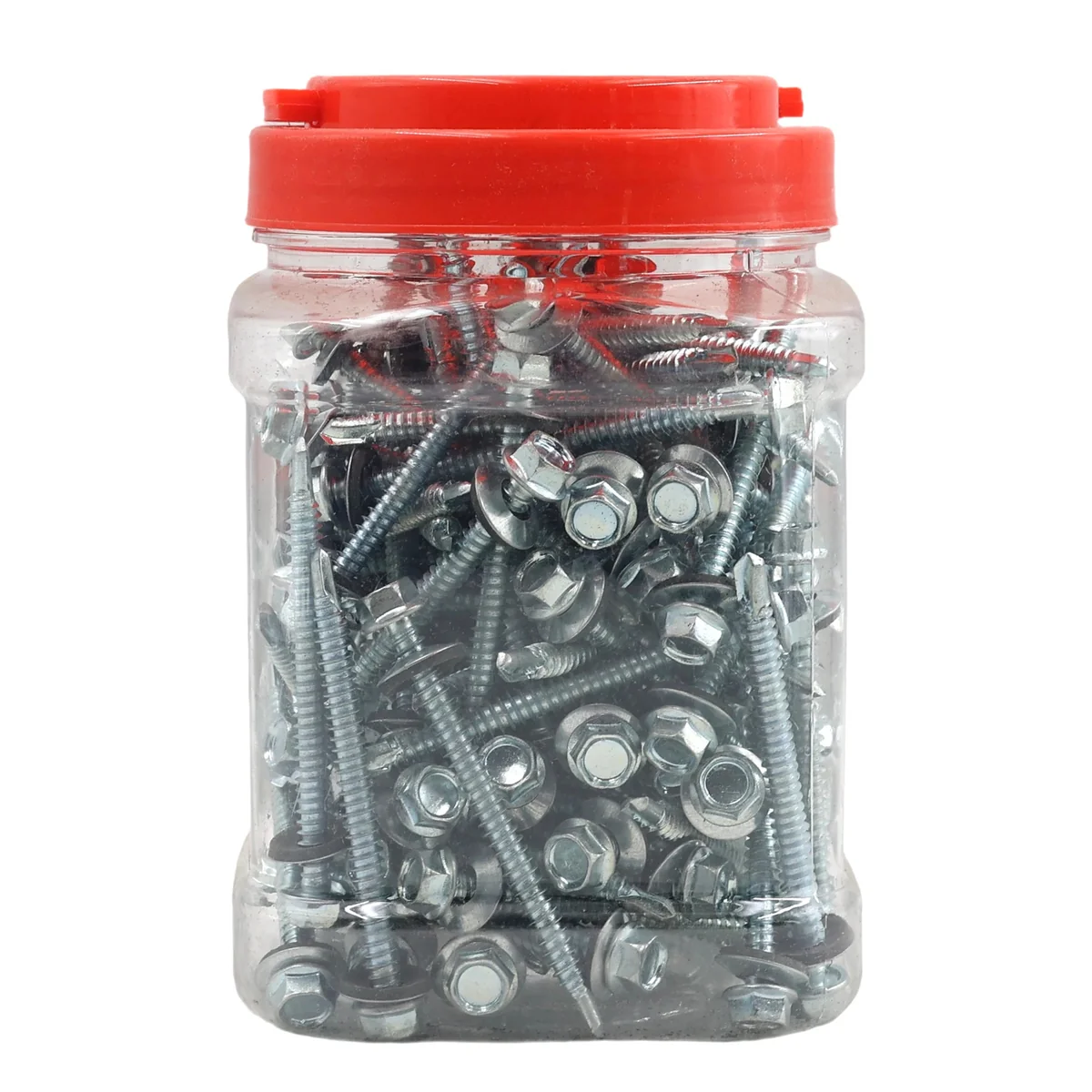 AIYI 100 Piece 6.3 x 75mm Tek Screws with Washer AY199-539 - Image 2