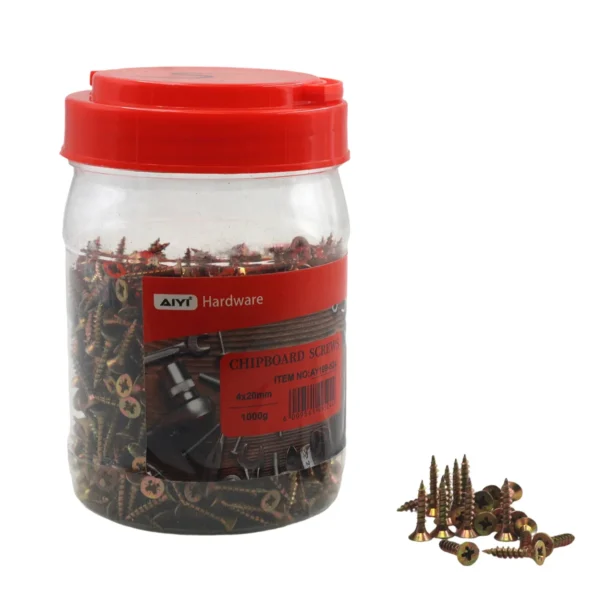 AIYI 1000g 4 x 20mm Chipboard Screws AY199-524