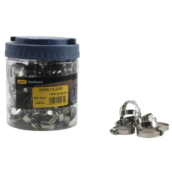 AIYI 100 Piece 32mm Hose Clamp Set AY199-270