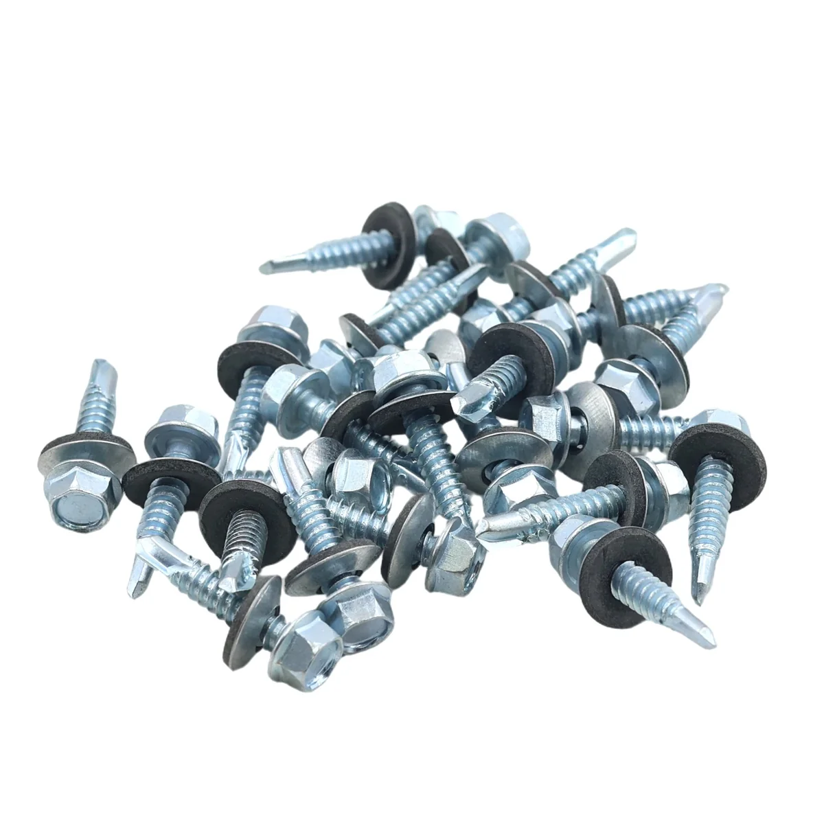 AIYI 150 Piece 6.3 x 30mm Tek Screws with Washer AY199-534 - Image 5