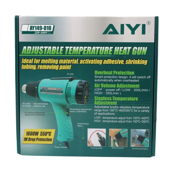 Heat gun 1600W AY149-010