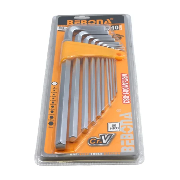 Long Allen key flat 10pcs FT31010 AY001-083
