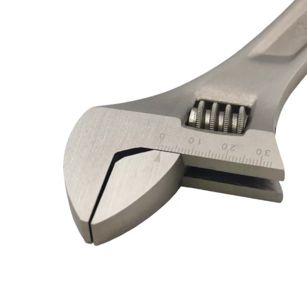 Adjustable wrench silver nice 10" AY157-003