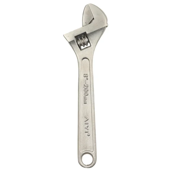 Adjustable wrench silver 8" AY173-002