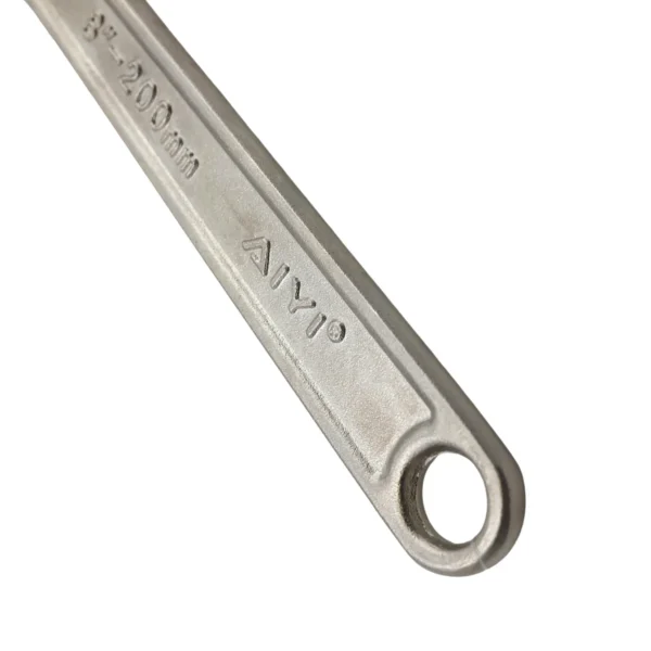 Adjustable wrench silver 8" AY173-002