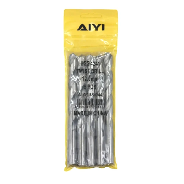 Hss drill bit 5pcs 12.0mm AY198-044