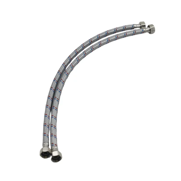 Braided hose 1/2*1/2*50cm 2pcs AY406-072
