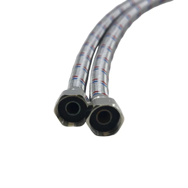Braided hose 1/2*1/2*50cm 2pcs AY406-072