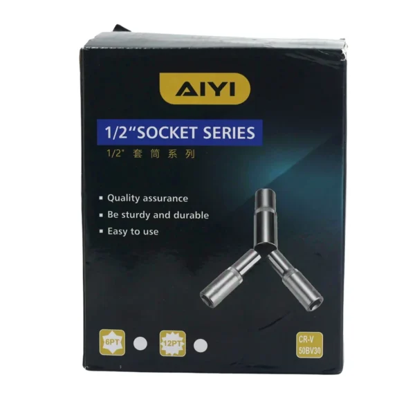 1/2" Deep socket 12PT 22mm AY282-538