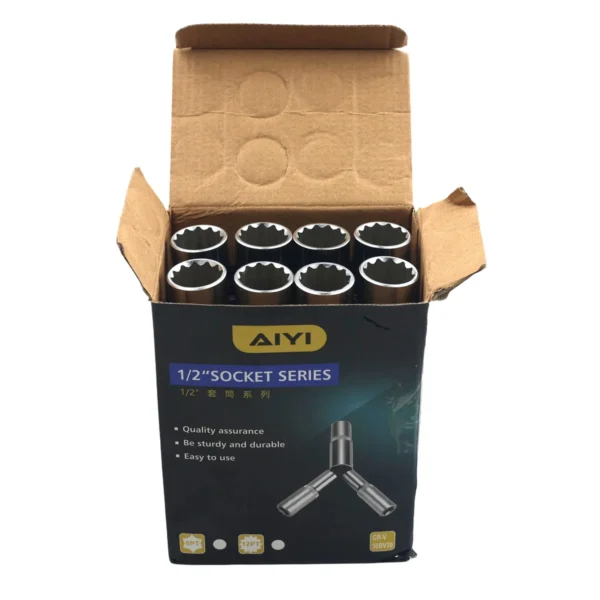 1/2" Deep socket 12PT 22mm AY282-538
