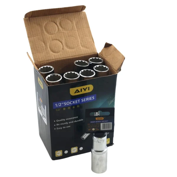1/2" Deep socket 12PT 22mm AY282-538