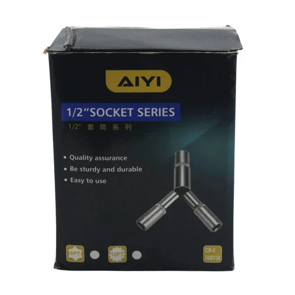 1/2" Bihex socket 12PT 23mm AY282-545