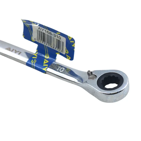 Combination reversible ratchet wrench 10mm AY168-310