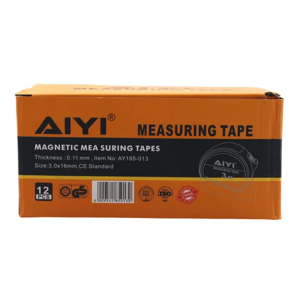 AIYI Measuring tape black 3m AY185-013