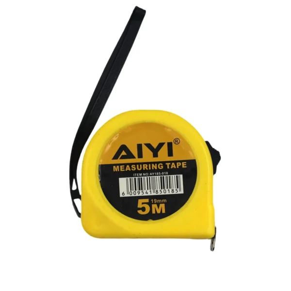 Yellow measuring tape 5m AY185-018