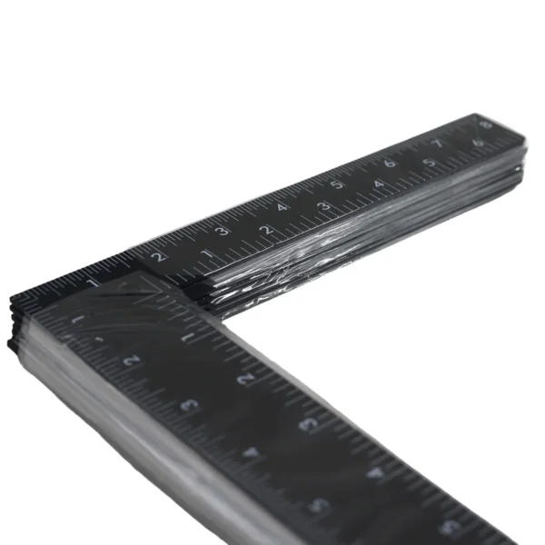 Black L-square ruler small AY002-011