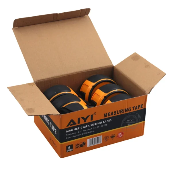AIYI Measuring tape black 10m AY185-016