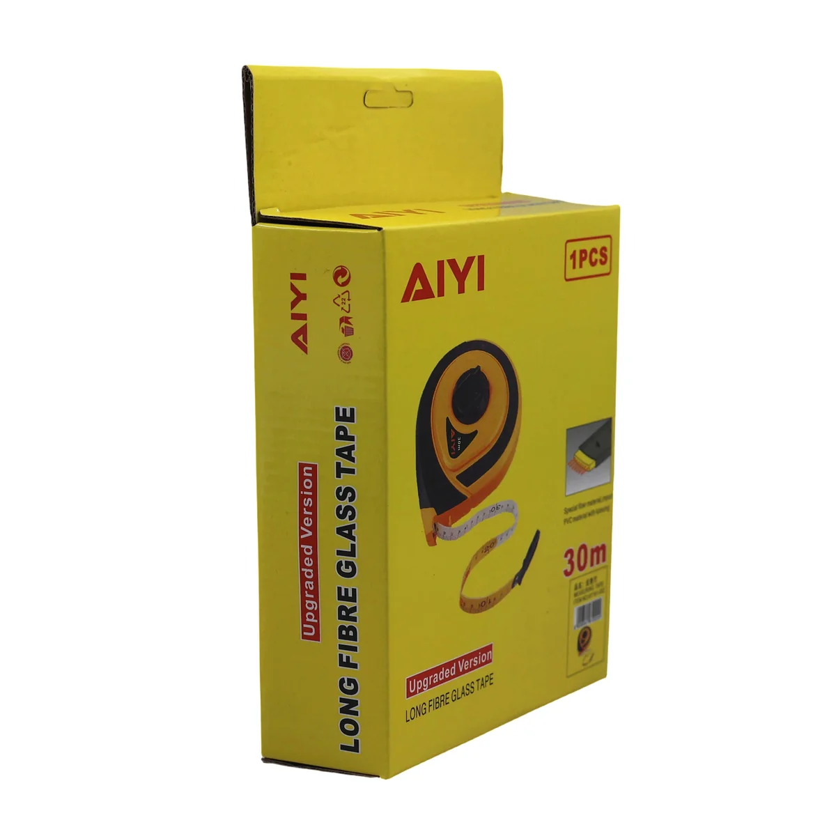 AIYI 30m Fibre Glass Measuring Tape with Reel Case AY161-002 - Image 5