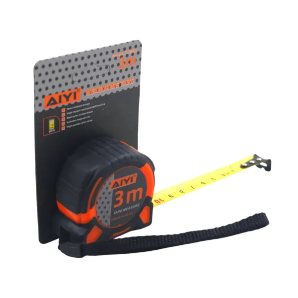 AIYI Magnetic measuring tapes black&orange 3m AY185-001