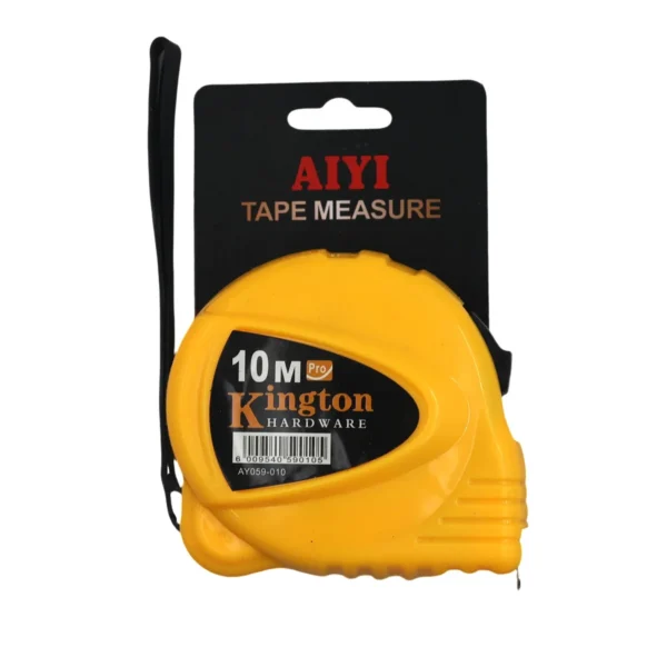 Yellow measuring tape 10m AY059-010