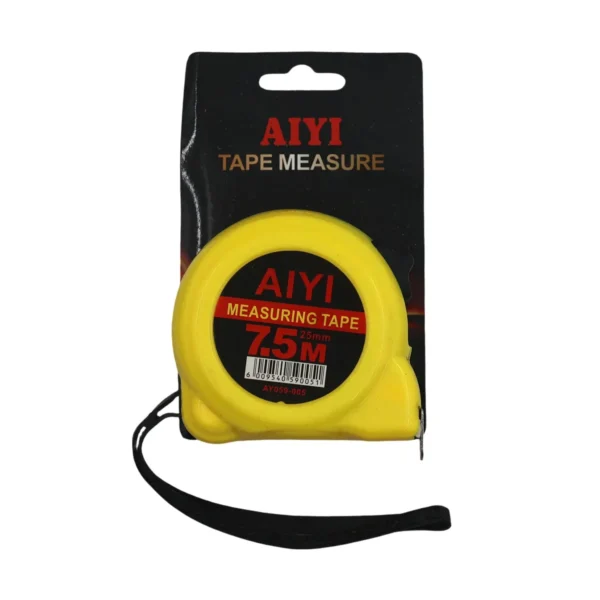 Yellow Snail measuring tape 7.5m AY059-005