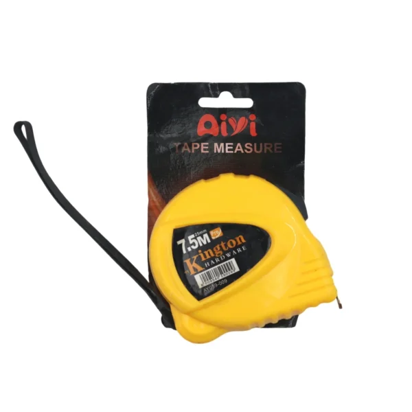 Yellow measuring tape 7.5m AY059-009