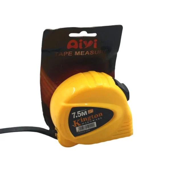 Yellow measuring tape 7.5m AY059-009