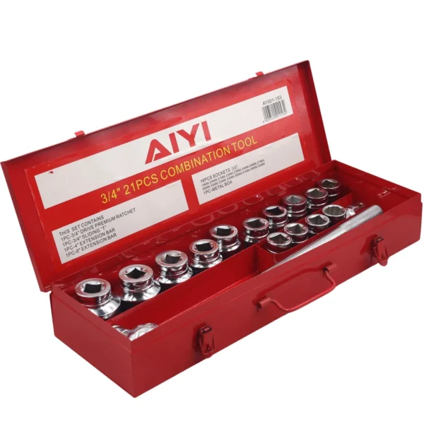 3/4" Socket Set 21pcs AY001-153