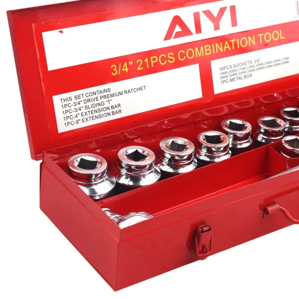 3/4" Socket Set 21pcs AY001-153