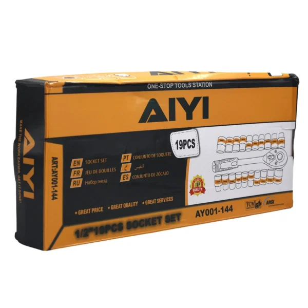 1/2" Socket Set 19pcs BH210010 AY001-144