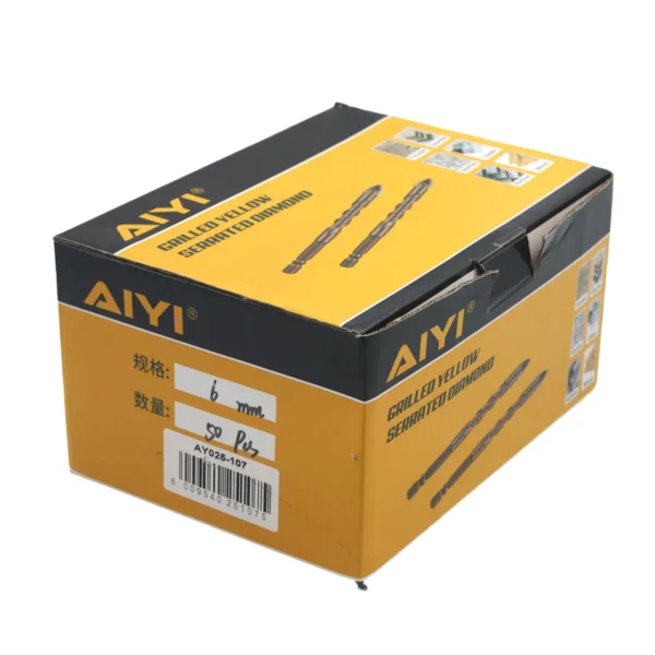 SERRATED DRILL 6mm AY025-107