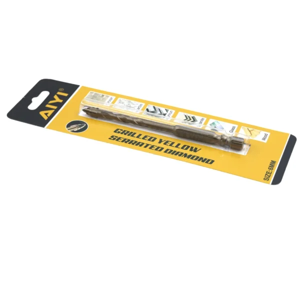 SERRATED DRILL 6mm AY025-107