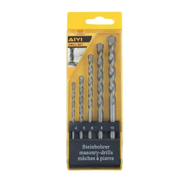 5pcs Masonry drill set(4,5,6,8,10mm) AY025-105