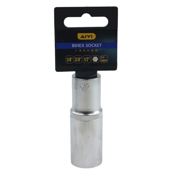 1/2" Deep hex socket 6PT 20mm AY282-032