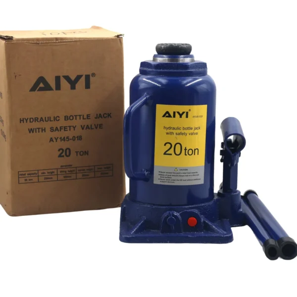 Hydraulic bottle jack (With safety valve) 20T AY145-018