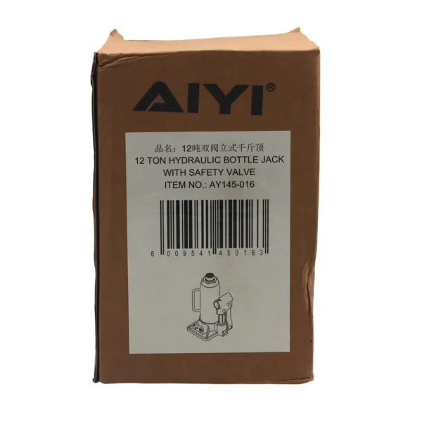 Hydraulic bottle jack (With safety valve) 12T AY145-016