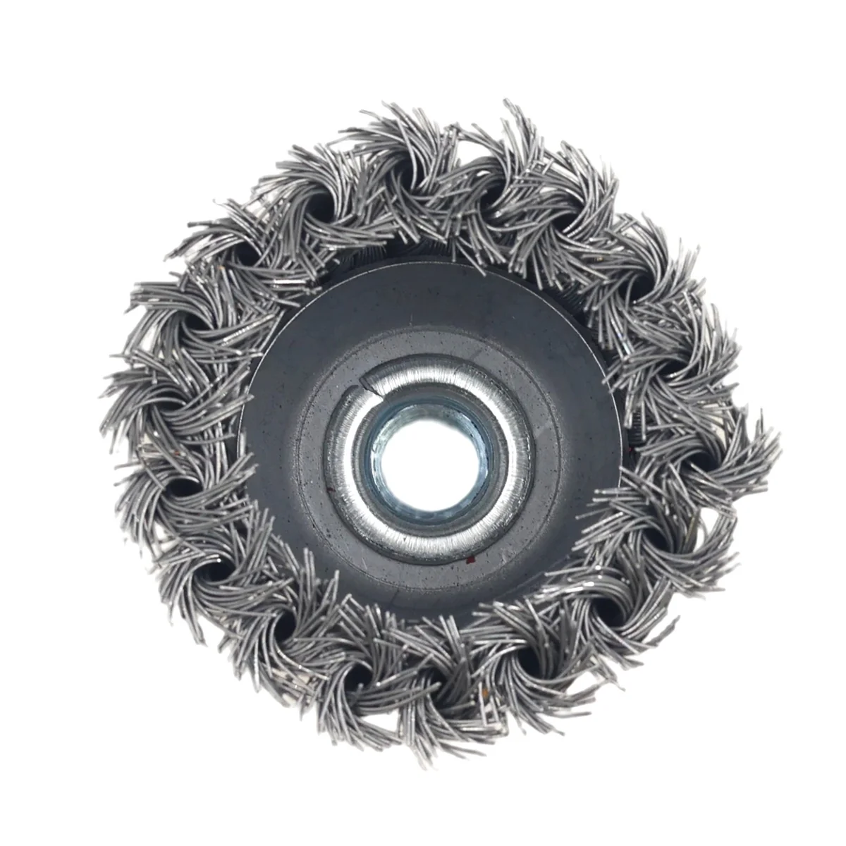 AIYI 3" Twisted Wire Cup Brush M14, Heavy Duty Steel Wire Brush AY001-695 - Image 3