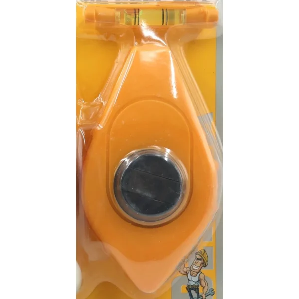 30m Chalk Line Reel Set with Spirit Level & Chalk Powder, Quick Rewind Marking Tool AY001-202
