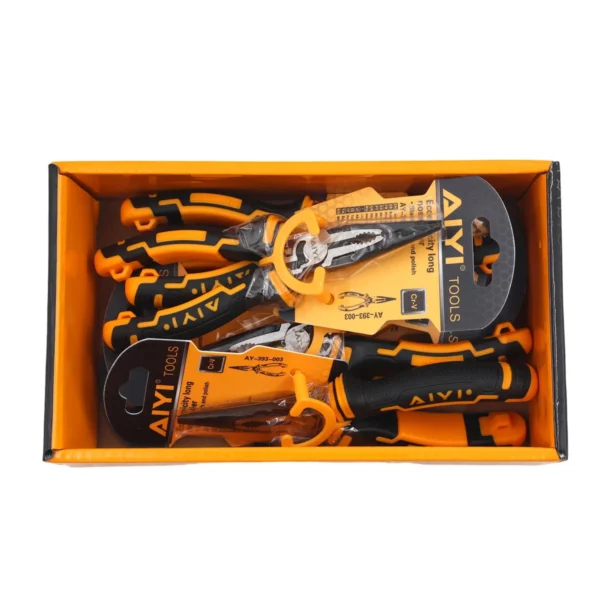 AiYi Eccentricity long nose plier 6" AY393-003