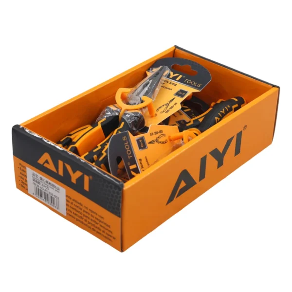 AiYi Eccentricity long nose plier 6" AY393-003