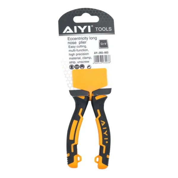 AiYi Eccentricity long nose plier 6" AY393-003