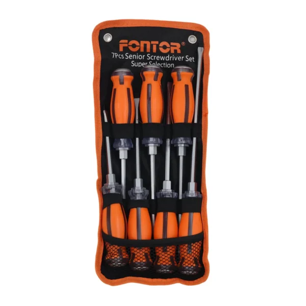 Orange&Clear Screwdriver set 7pcs AY002-003