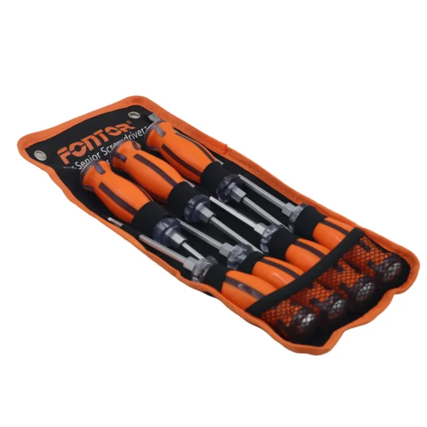 Orange&Clear Screwdriver set 7pcs AY002-003