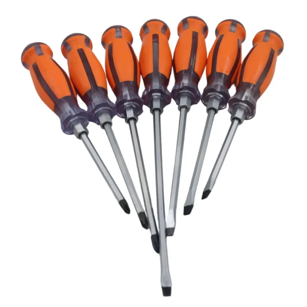 Orange&Clear Screwdriver set 7pcs AY002-003